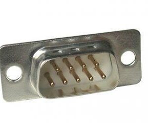 Connettore D-SUB 9p. M a Saldare