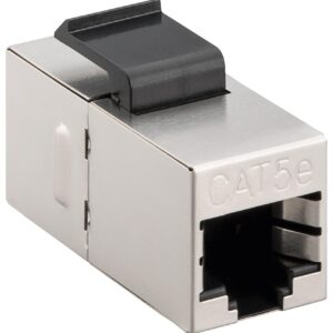 Frutto Keystone RJ45 Cat5e F/F FTP Schermato