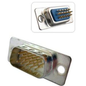 Connettore D-Sub a Saldare HD 15 M. VGA