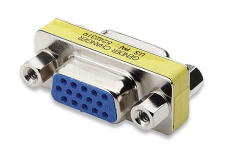 Mini Gender Changer VGA DB 15 poli HD F/F - immagine 3