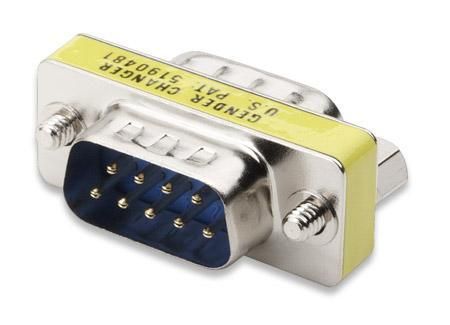 Mini Gender Changer Standard DB 9 poli M/M - immagine 3
