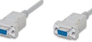 Cavo Pc/Pc Null Modem Cavo AT, AT cross over DB 9p. F/F 5 m