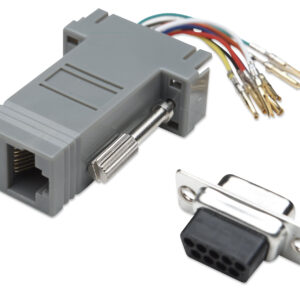 max_201162pro-1.jpg Adattatore Modulare DB 9p.F / RJ45 8 fili