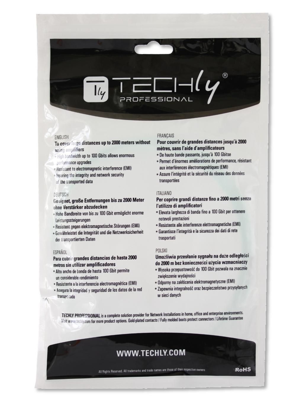 Cavo Fibra Ottica SC/ST 62,5/125 Multimodale 3 m OM1 - immagine 6