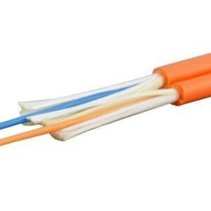 Cavo Zip Cord 2 Fibre Multimodale 50/125 OM2 2.9x5.8 mm Arancione