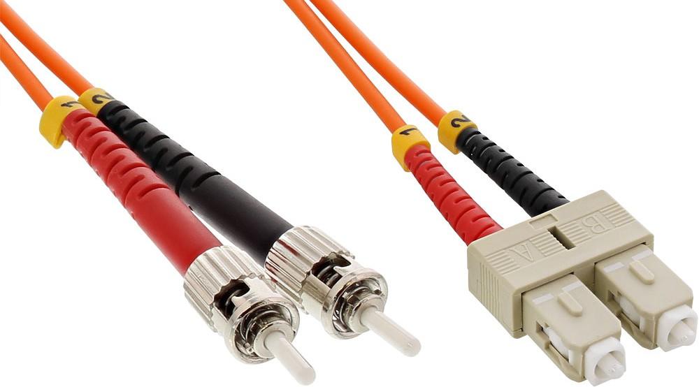 Cavo Fibra Ottica SC/ST 62,5/125 Multimodale 3 m OM1 - immagine 3