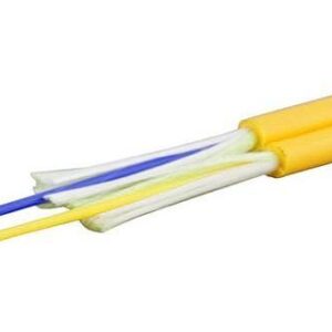 Cavo Zip Cord 2 Fibre Monomodale 9/125 OS2 2.9x5.8 mm Giallo