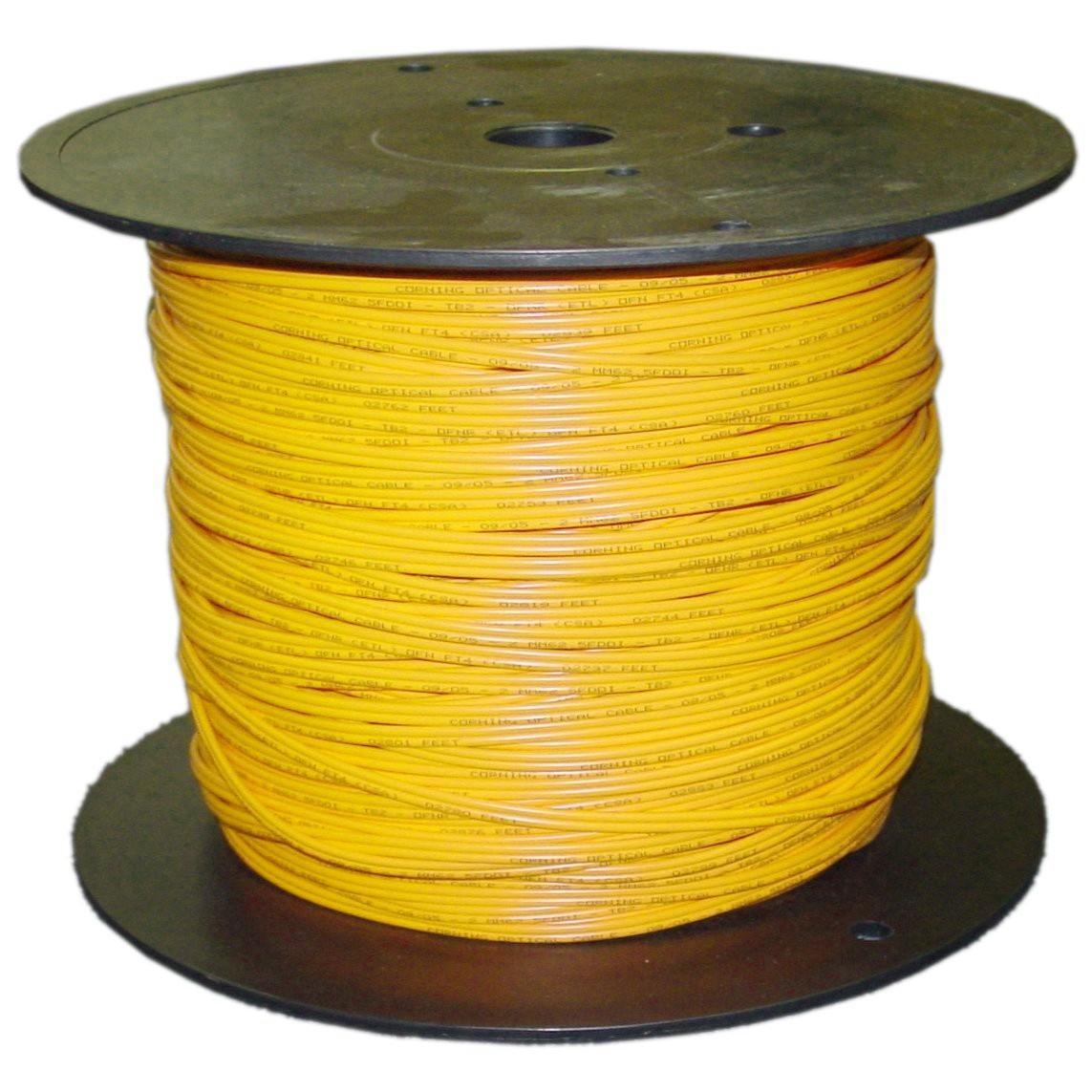 Cavo Zip Cord 2 Fibre Monomodale 9/125 OS2 2.9x5.8 mm Giallo - immagine 4